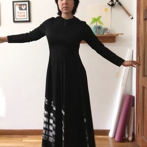 Vintage black gown